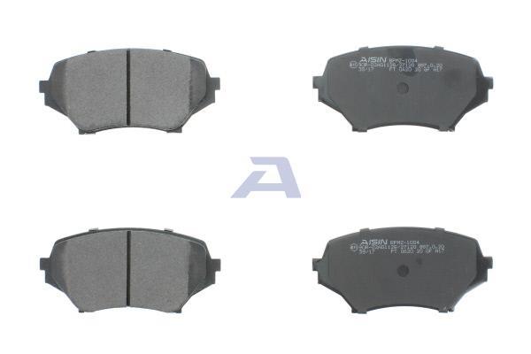 Jeu de 4 plaquettes de frein AISIN ref. BPMZ-1004